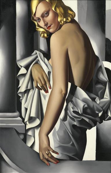 Portrait of Marjorie Ferry, 1932 - Тамара Лемпицька