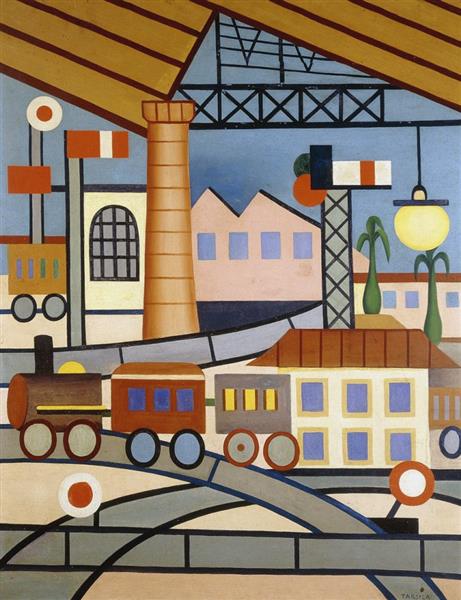 A Gare, 1925 - Tarsila do Amaral