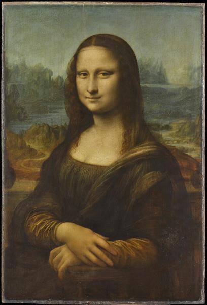 蒙娜麗莎的微笑, c.1503 - c.1519 - 達文西