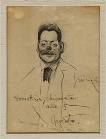 Portrait of a man - Isidoro Grünhut