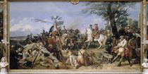 Battle of Fontenoy, May 11, 1745 - Horace Vernet