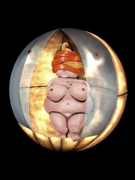 Woman of Willendorf, 2015 - 2017 - Saul Zanolari