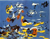 Blue (Moby Dick) - Jackson Pollock