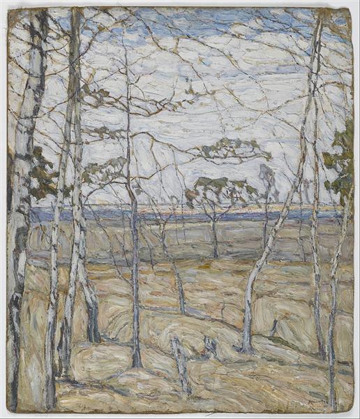 Birch Trees, 1911 - Abraham Manievich