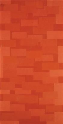 Number 5 (Red Wall) - Ad Reinhardt