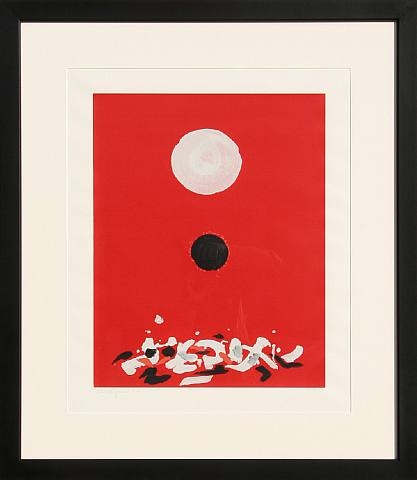 Crimson Ground, 1972 - Адольф Готлиб