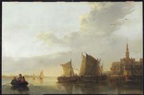 View of Dordrecht - Альберт Кёйп