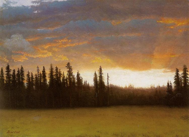 California Sunset - Albert Bierstadt