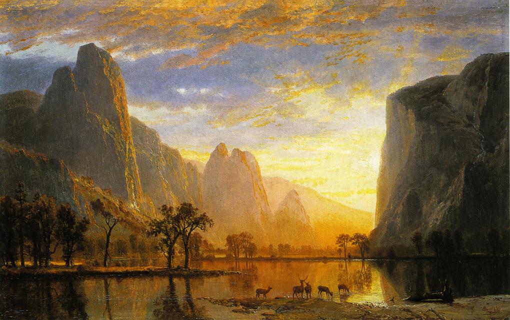 Αποτέλεσμα εικόνας για Albert Bierstadt valley