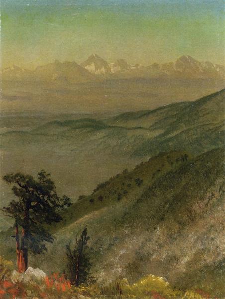 Wasatch Mountains - Альберт Бірштадт