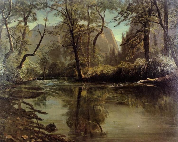 Yosemite Valley, California, c.1863 - 阿爾伯特·比爾施塔特