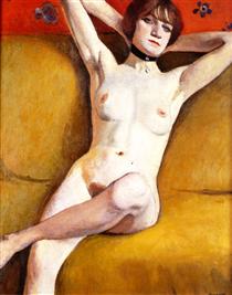 Nude on a Divan - Albert Marquet
