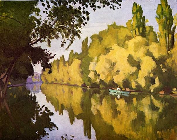 River scene - Albert Marquet