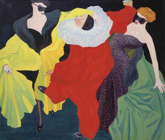 Maschere No 1, 1909 - Альберто Маньєлі