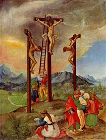 Crucifixion - Альбрехт Альтдорфер