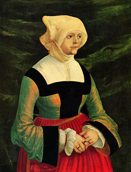 Portrait of a Woman, c.1525 - 1530 - Albrecht Altdorfer