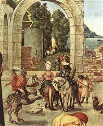 Adoration(fragment) - Albrecht Dürer