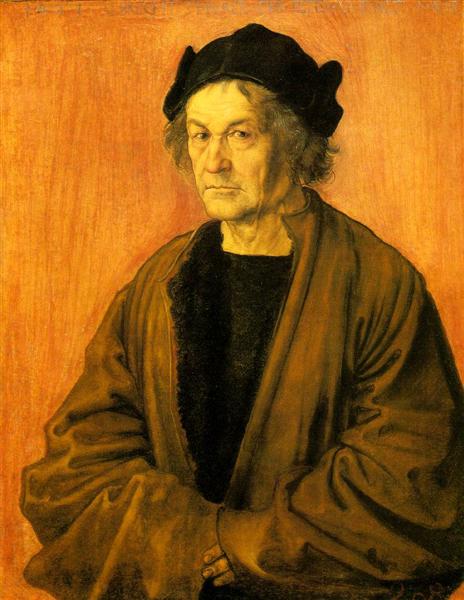 Albrecht Durer's Father, 1497 - Alberto Durero