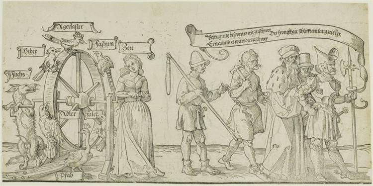 Аллегория общественной несправедливости, 1526 - Альбрехт Дюрер