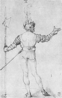 Back figure - Albrecht Dürer