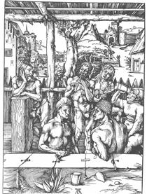 Bath of men - Albrecht Dürer