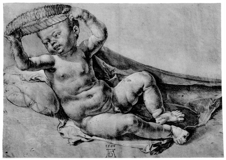 Христос-мальчик, 1506 - Альбрехт Дюрер