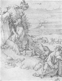 Christ on the Mount of Olives - Alberto Durero