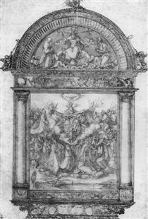 Design for All Saints picture - Albrecht Dürer