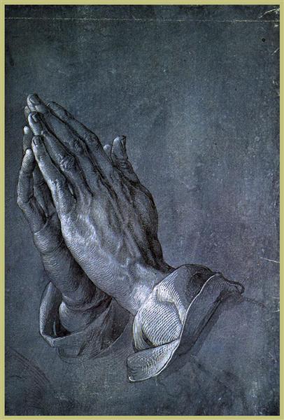 Hands of an Apostle, c.1508 - Albrecht Dürer