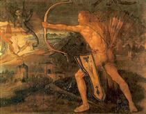 Hercules kills the Symphalic Bird - Albrecht Dürer
