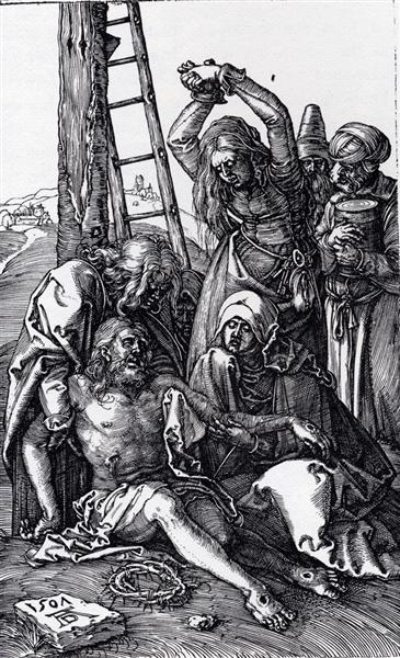 Lamentation Over Christ, 1507 - Alberto Durero