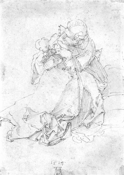 Madonna and Child - Albrecht Dürer
