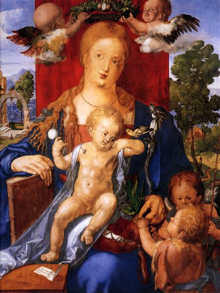 Madonna mit dem Zeisig, 1506 - Albrecht Dürer