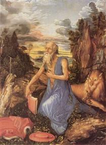 Penitent Jerome - Albrecht Dürer