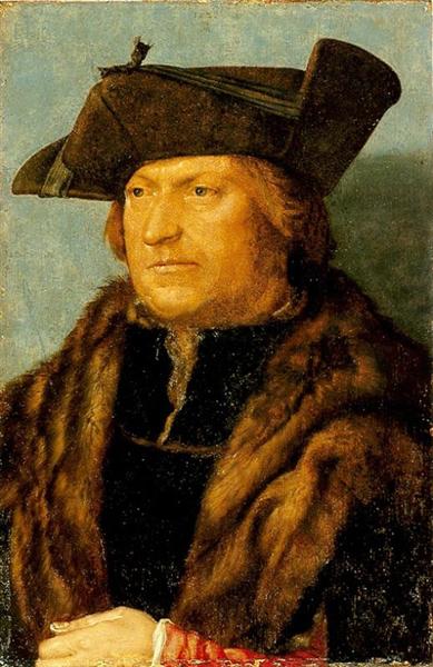 Portrait of a Man, 1521 - Albrecht Durer
