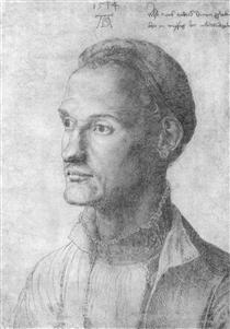 Portrait of Dürer Endres, brother of the painter - Alberto Durero