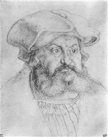 Portrait of Elector Friedrich the Wise - Albrecht Durer
