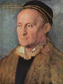 Portrait of Jacob Muffel - Albrecht Durer