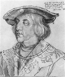 Portrait of Maximilian I - Albrecht Dürer