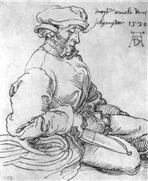 Portrait of the Blessed Arnold of town - Albrecht Dürer