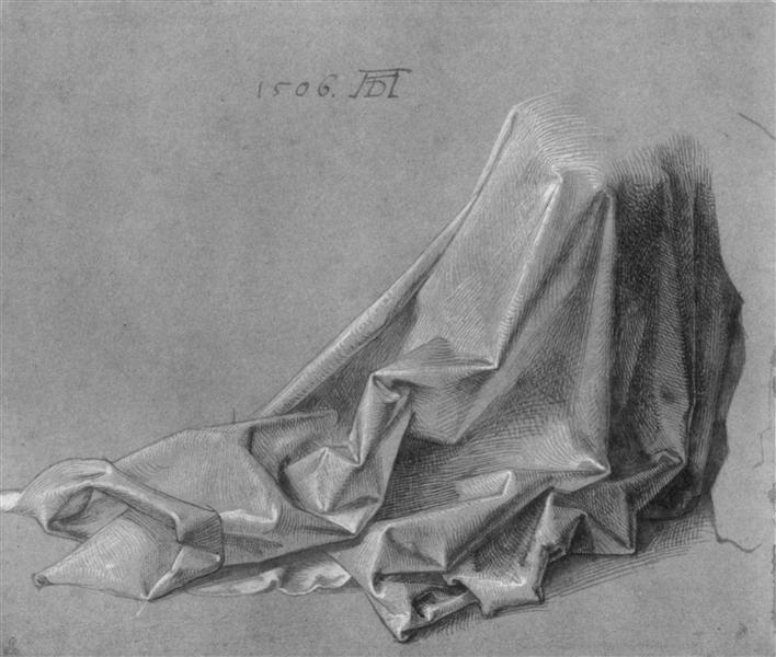 Robe study - Albrecht Dürer