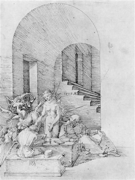 Temptation - Albrecht Dürer
