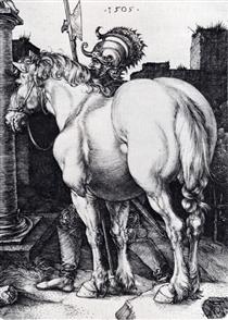 The Large Horse - Albrecht Dürer