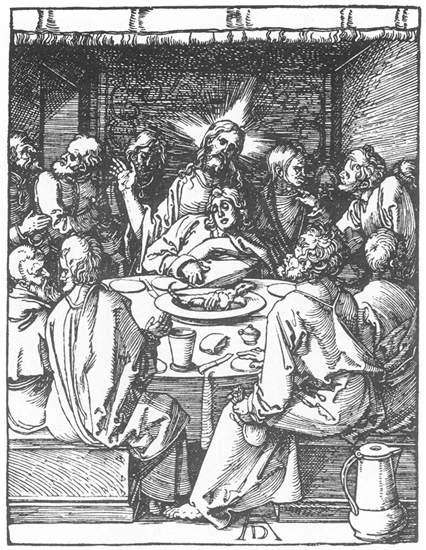 Тайная вечеря, 1511 - Альбрехт Дюрер