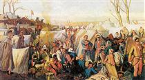Soldiers of Catherine II - Alexandre Benois