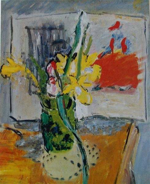 Vase with Flowers, 1939 - Alexandru Ciucurencu