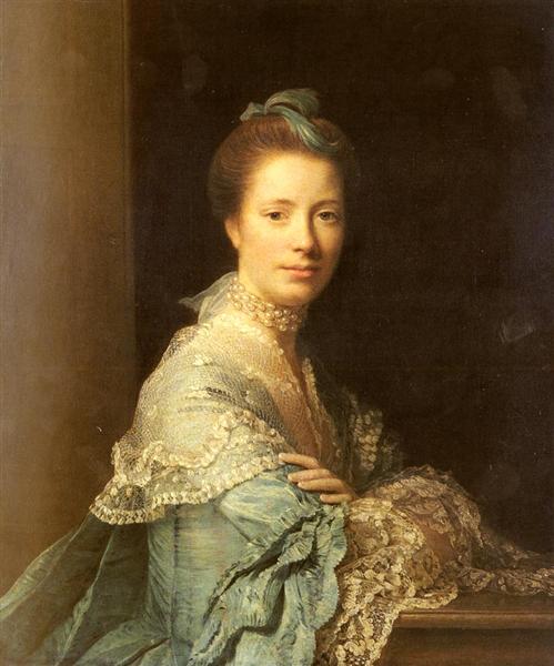 Portrait of Jean Abercromby, Mrs Morison - Аллан Рэмзи