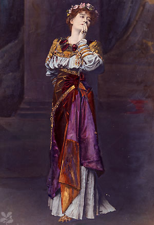 Dame Ellen Terry as Imogen Shakespeare heroine in Cymbeline - Sir Lawrence Alma-Tadema