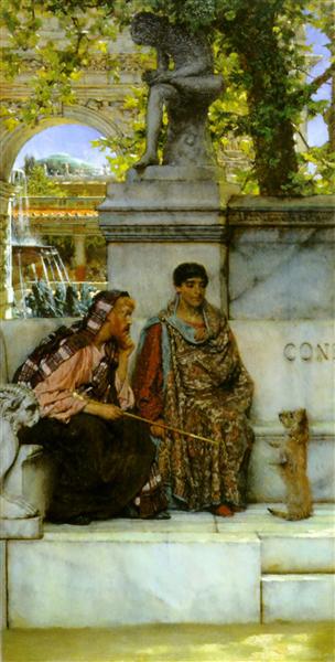 In the Time of Constantine, 1878 - Sir Lawrence Alma-Tadema