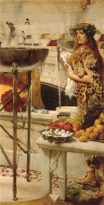 Preparation in the Coliseum - Lawrence Alma-Tadema